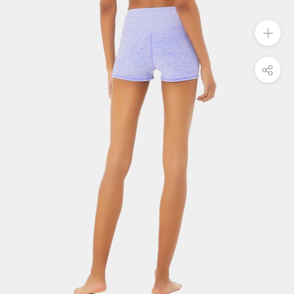 Alosoft aura shorts periwinkle Heather